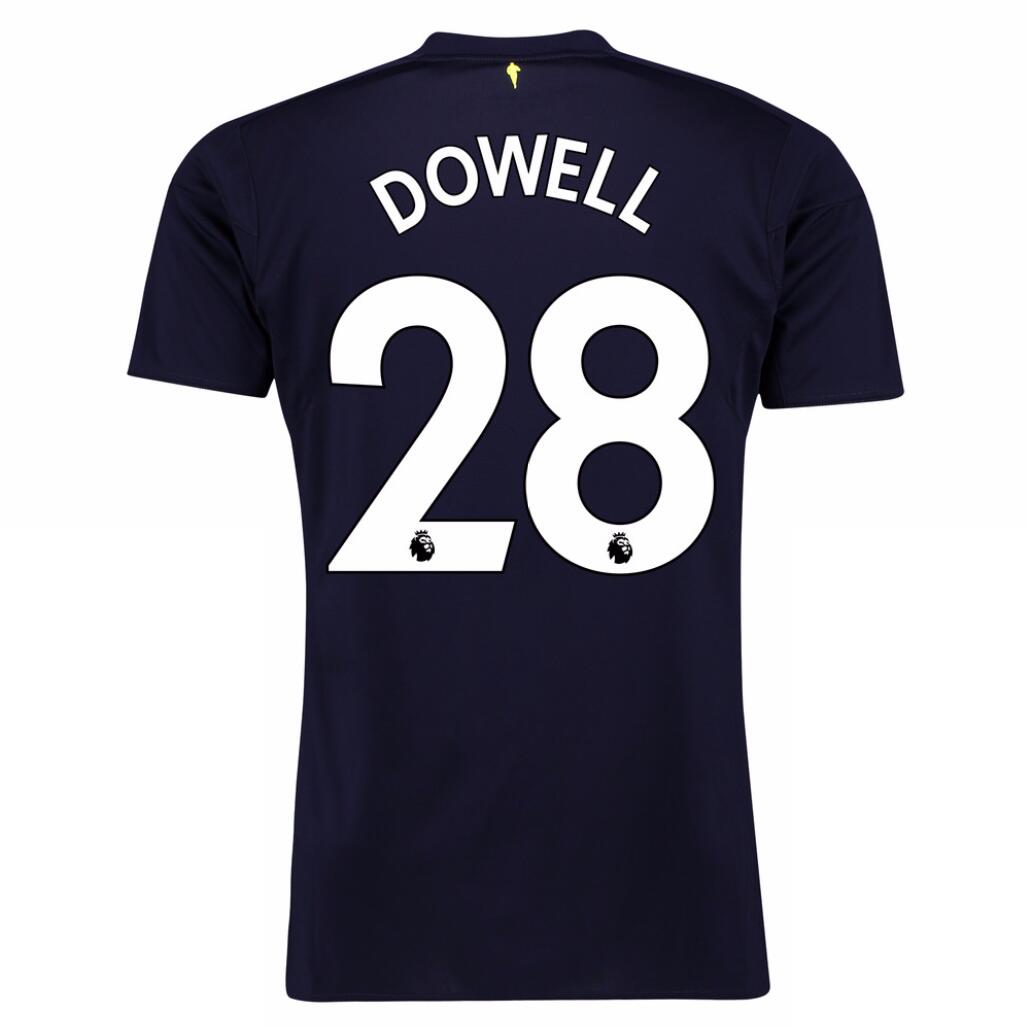 Camiseta Everton 3ª Dowell 2017/18